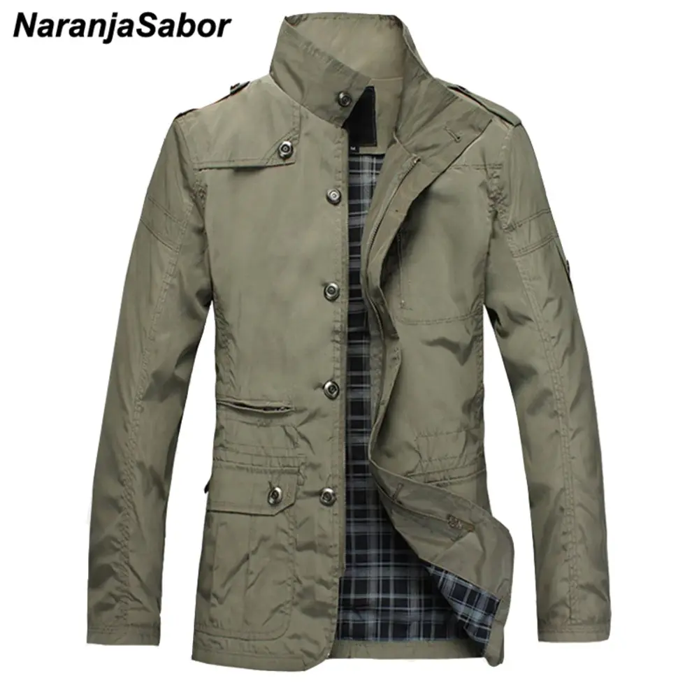 NaranjaSabor Fashion Thin Men's Jackets