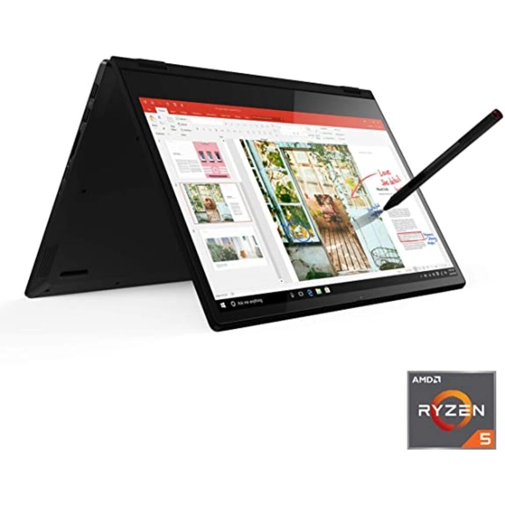 Lenovo Flex 14 2-in-1 Convertible Laptop, 14 Inch FHD Touchscreen Display, AMD Ryzen 5 3500U Processor