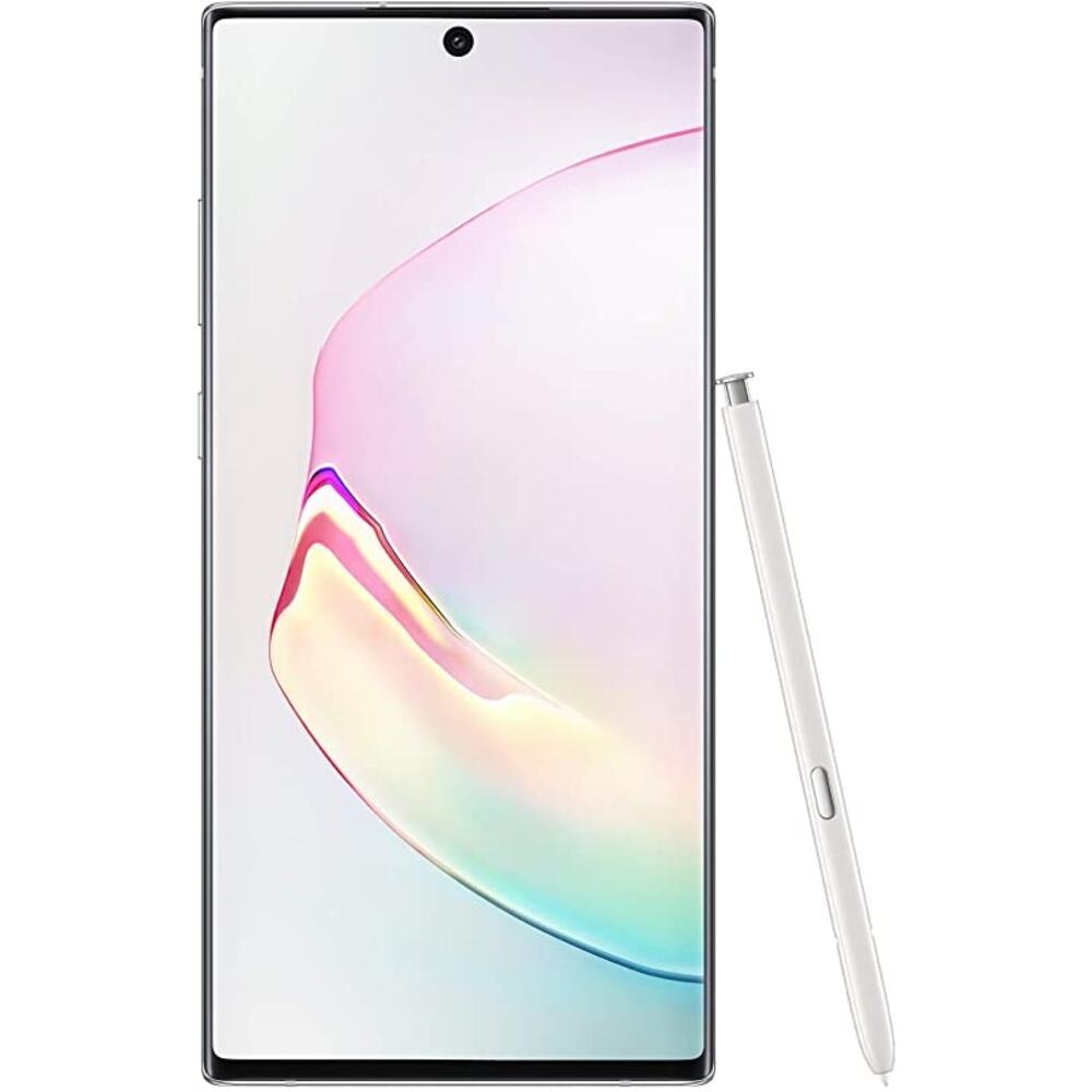 Samsung Galaxy Note 10+ Plus Factory Unlocked Cell Phone with 256GB (U.S. Warranty), Aura White/ Note10+